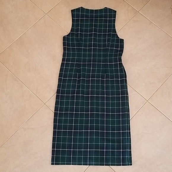 SOLD!!!VTG 60s Wool Maxi Dress - Picture 7 of 7